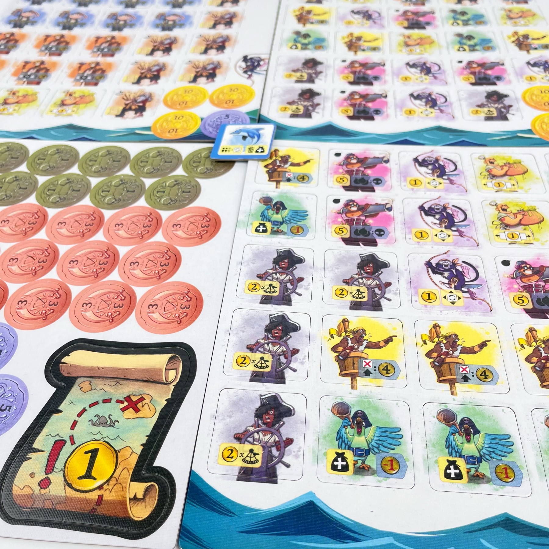 Captain Flip Bilingual Family Board Game