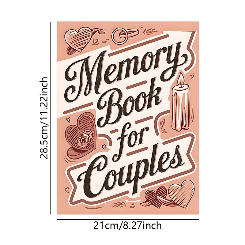 Couples Memory Book and Relationship Keepsake Journal product view 2