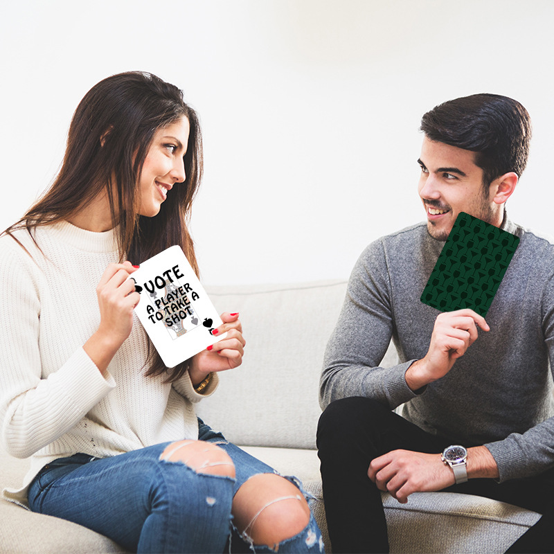 52 Unique Couples Drinking Playing Cards