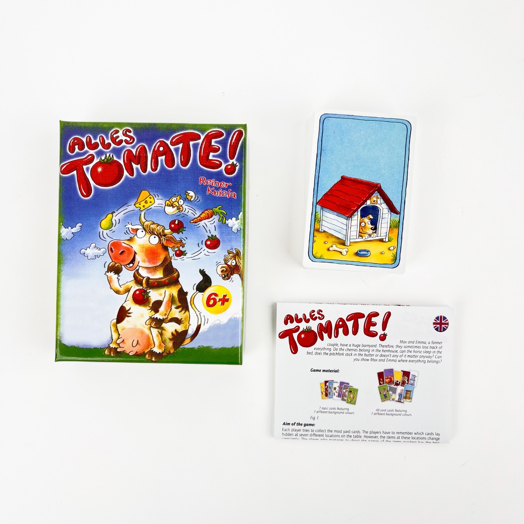 Alles Tomate! Bilingual Memory Card Game