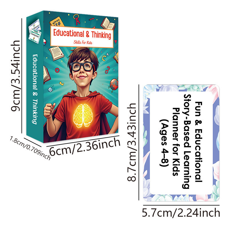 Activity, Wellness and Educational Card Decks – 13 Options – Kids' Educational and Thinking Cards
