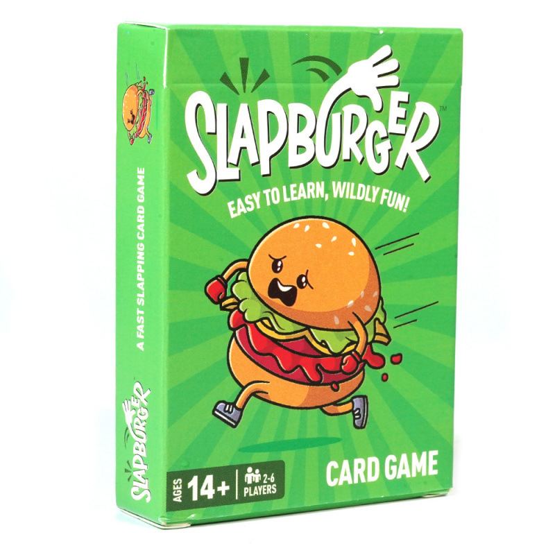 Slapburger Fast-Paced Family Card Game