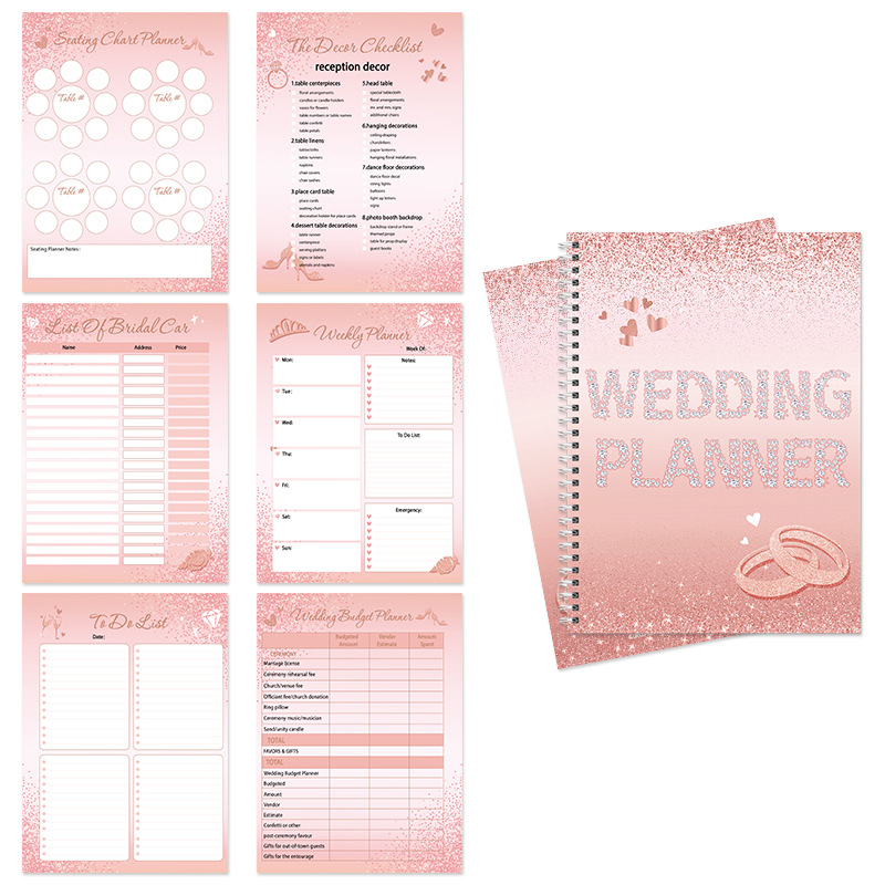 Wedding Planner and Marriage Planning Record Book product view 4