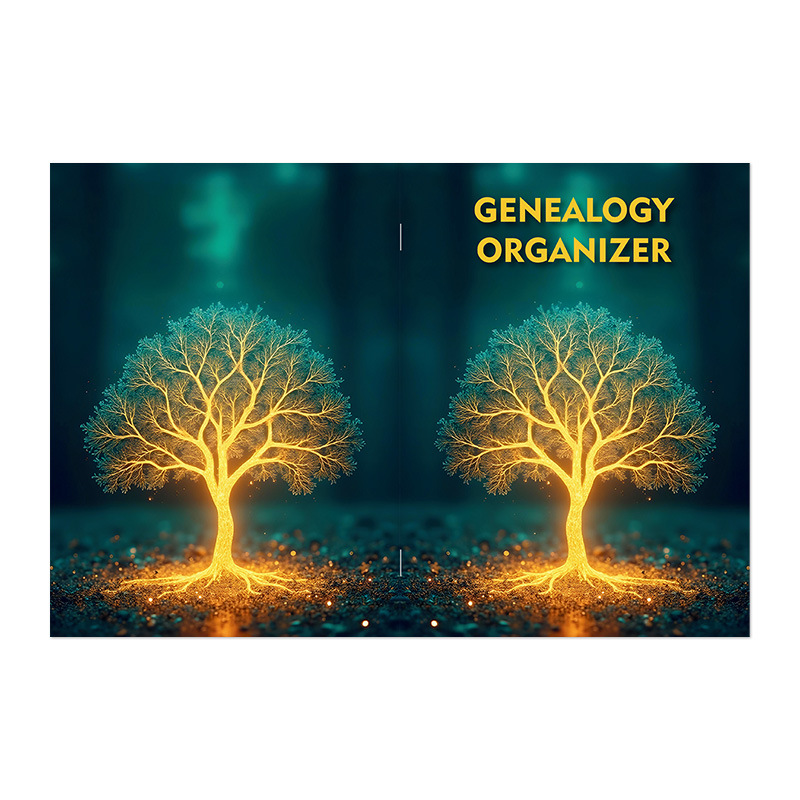 Genealogy Organizer and Family Tree Workbook product view 5