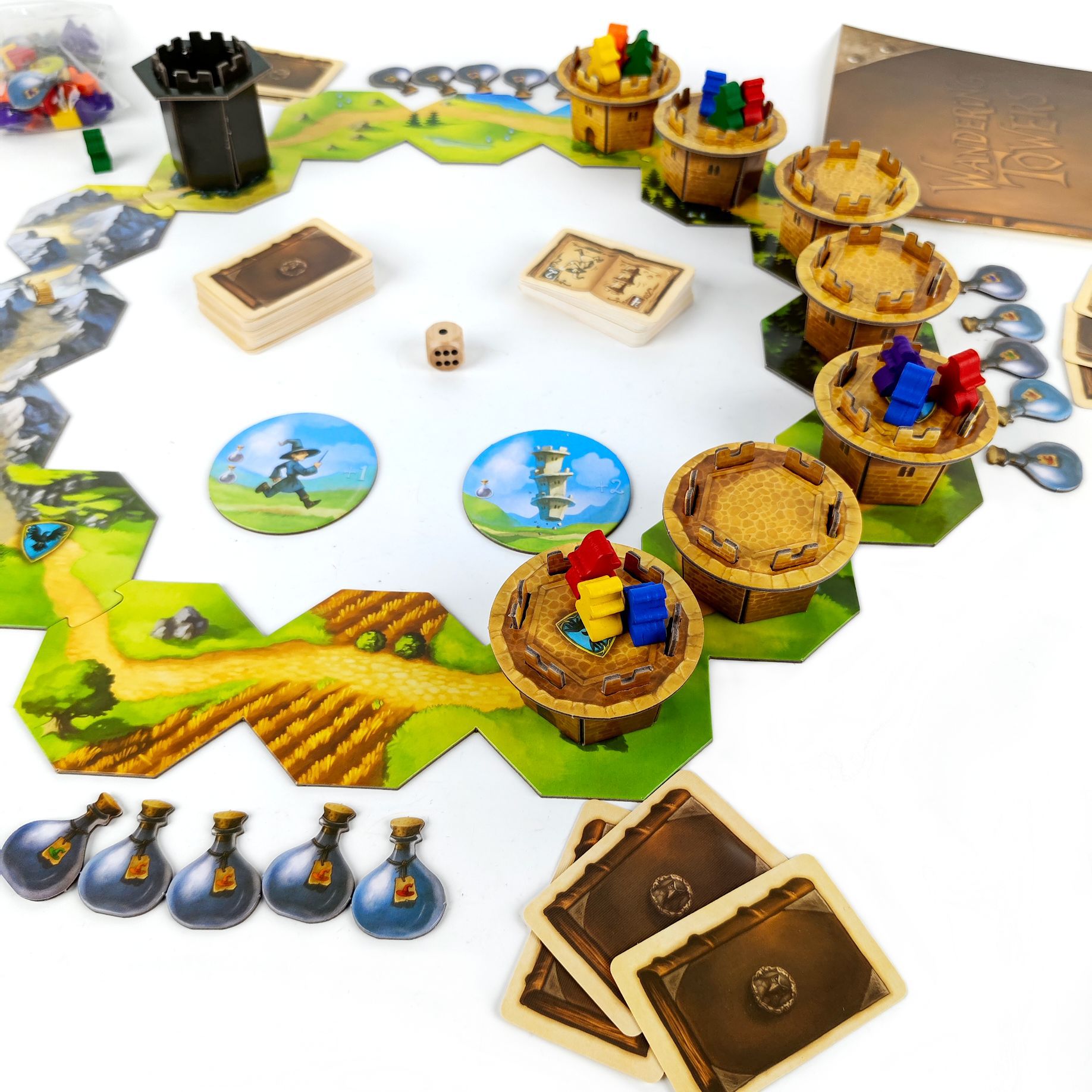Wandering Towers English Family Strategy Board Game product view 2