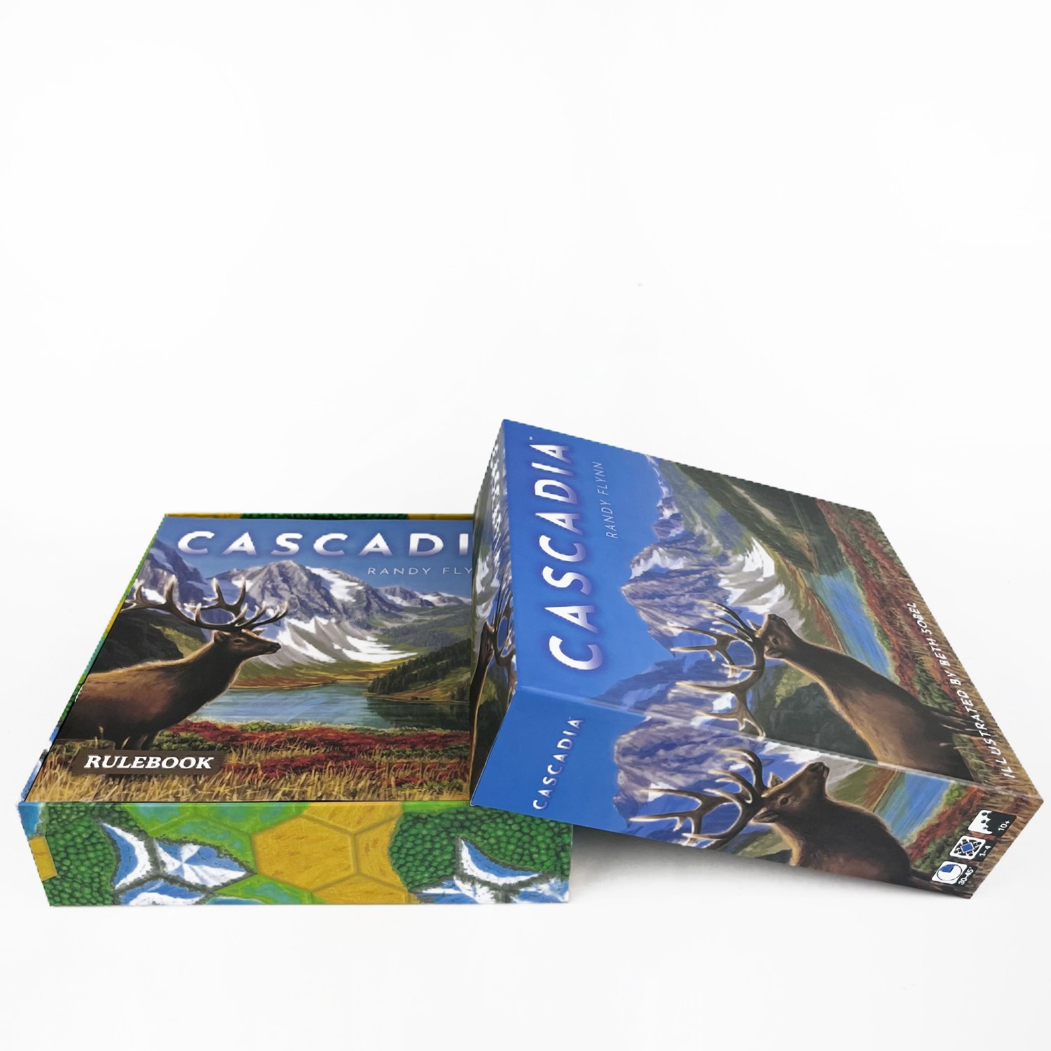 Cascadia English Strategy Board Game with Landmarks Expansion product view 4