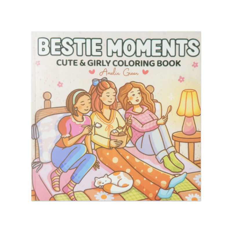 Cozy Life Coloring Books – 5 Designs product view 3