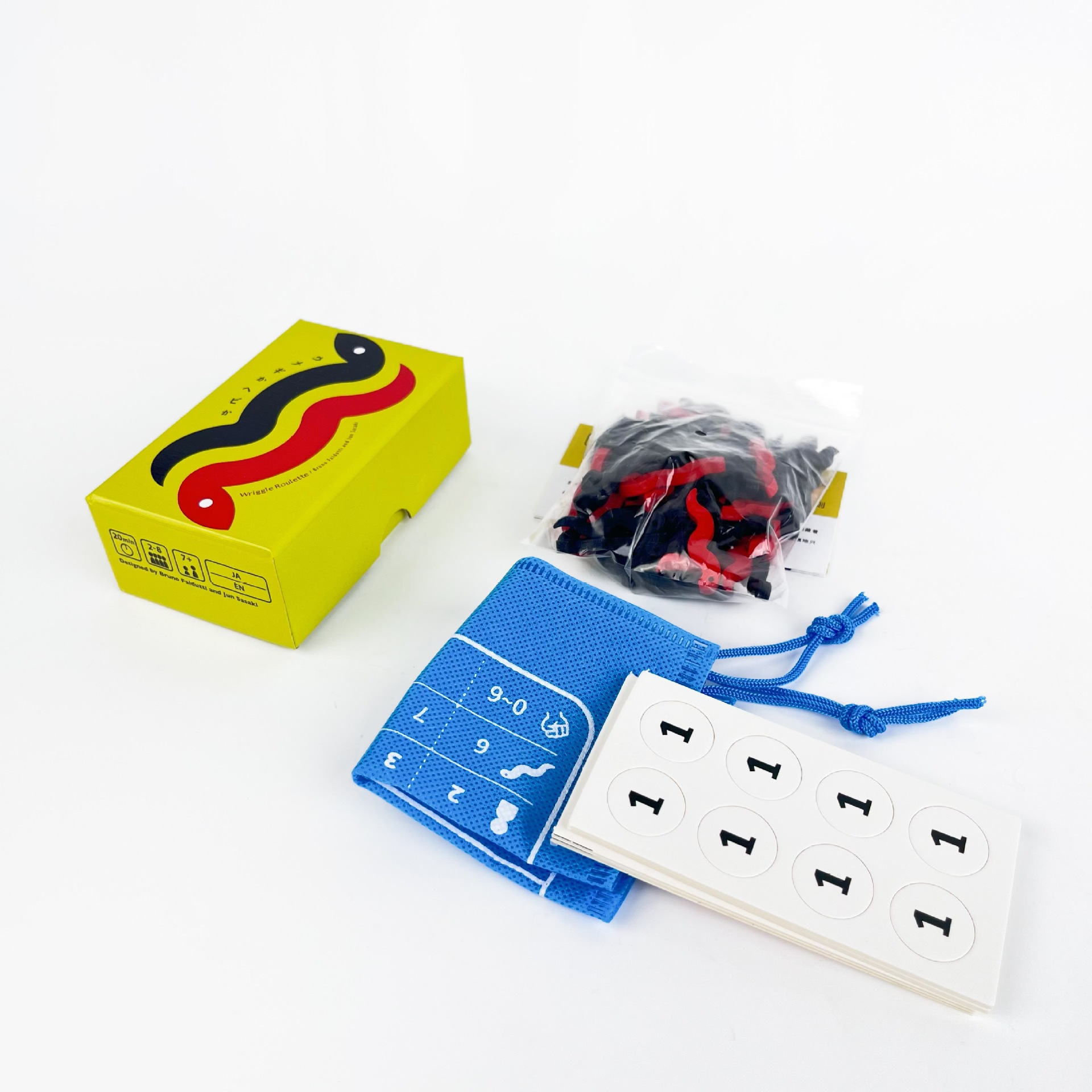 Wriggle Roulette Bilingual Oink Games Party Game product view 2