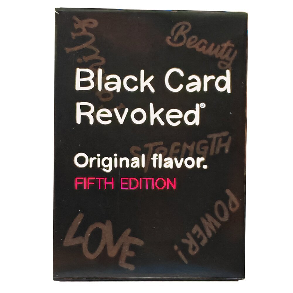 Black Card Revoked English Party Card Game product view 2