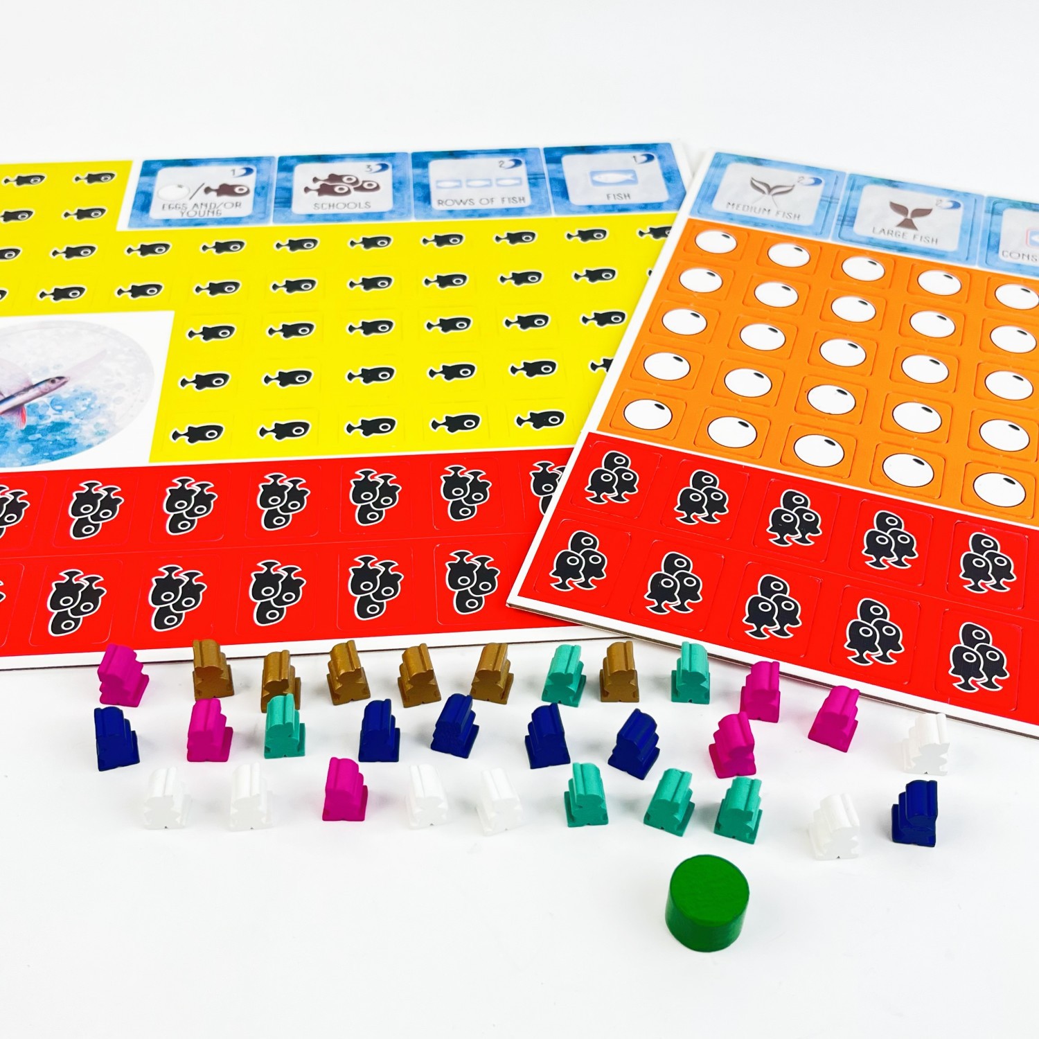 Finspan English Fish Strategy Board Game