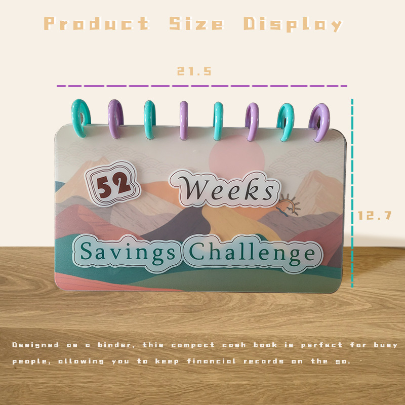 52-Week Savings Challenge Planner product view 2