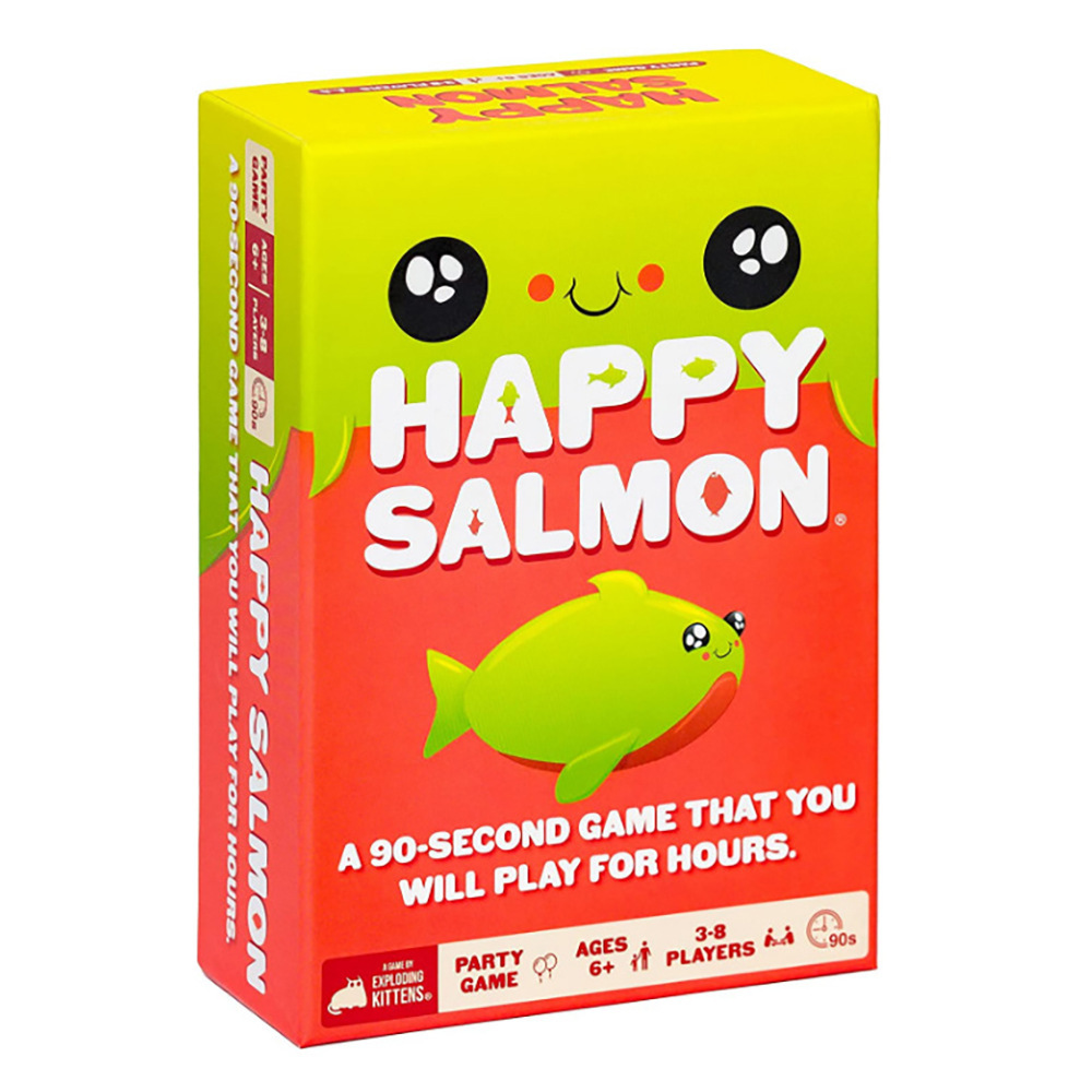 Happy Salmon English Family Party Card Game – Happy Salmon