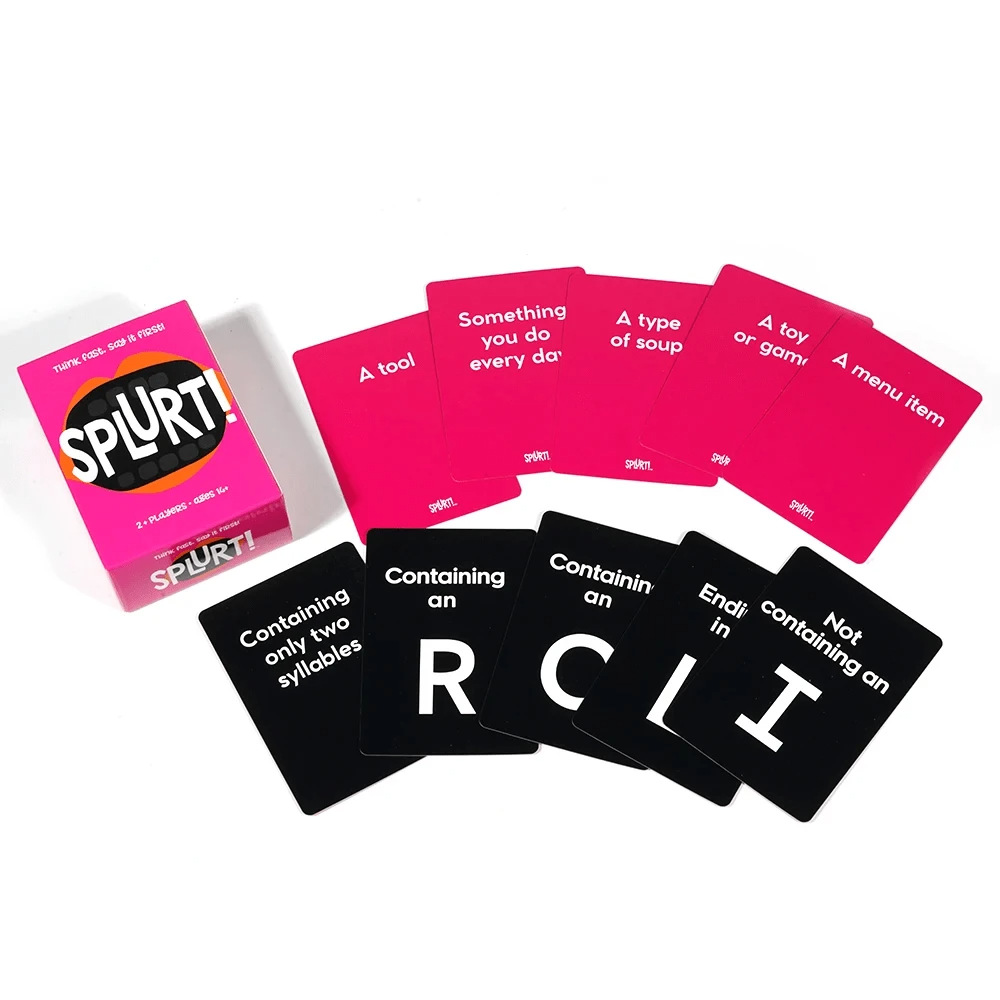 Splurt! Fast-Thinking Word Party Card Game product view 4