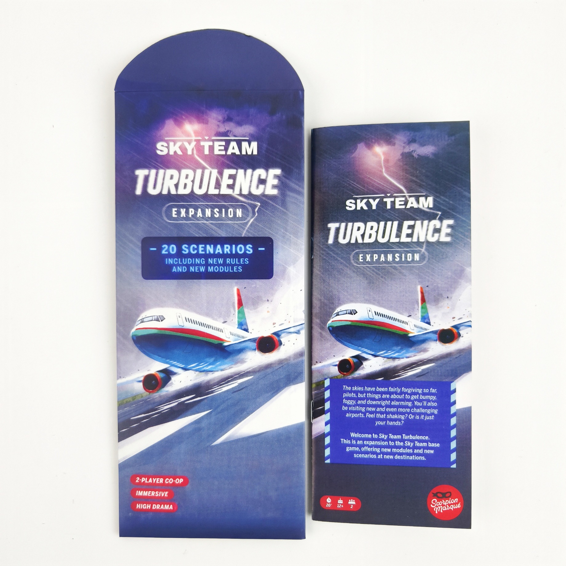 Sky Team English Two-Player Cooperative Board Game product view 4