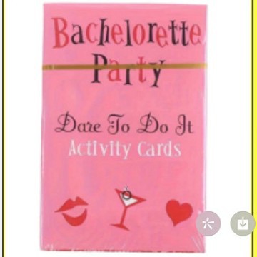 Bachelorette Party Dare Cards product view 5
