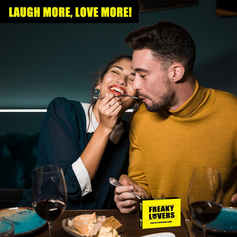 Freaky Lovers Couples Drinking Party Card Game product view 2
