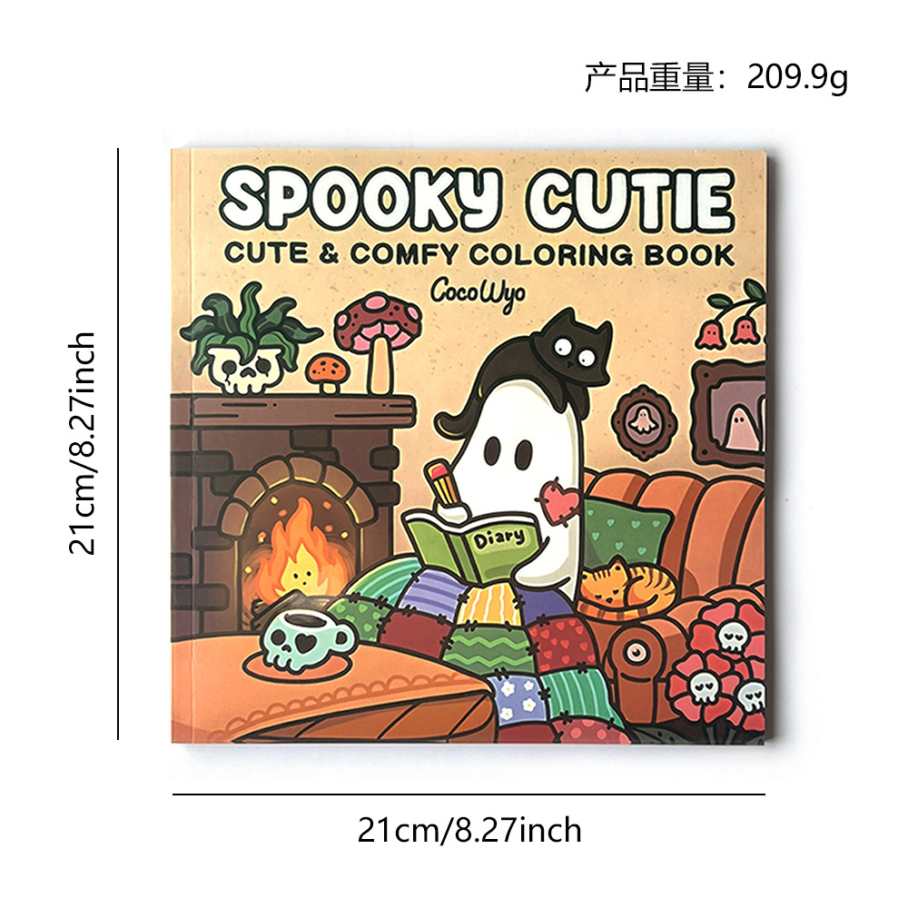 Spooky Cutie Children's Coloring Book product view 2