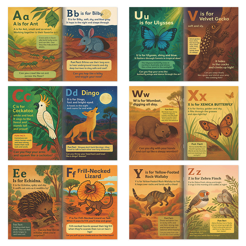 ABC Adventure with Australian Animals Activity Book product view 3