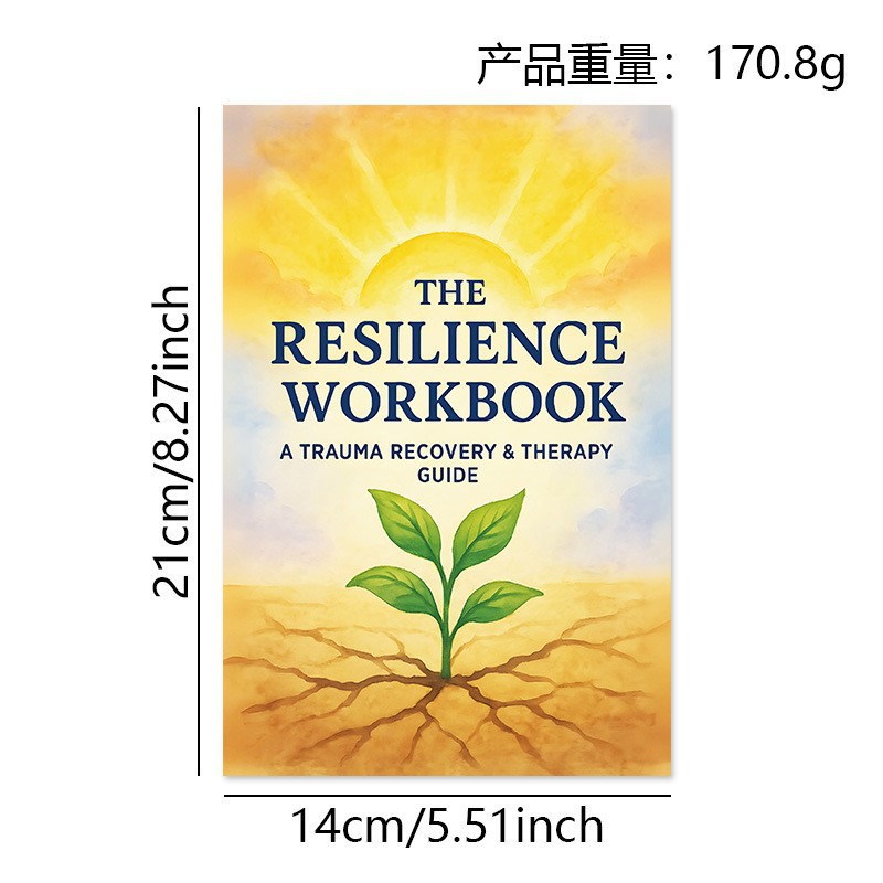 Assorted Guided Planners, Journals and Wellness Workbooks – 74 Options – Resilience Workbook