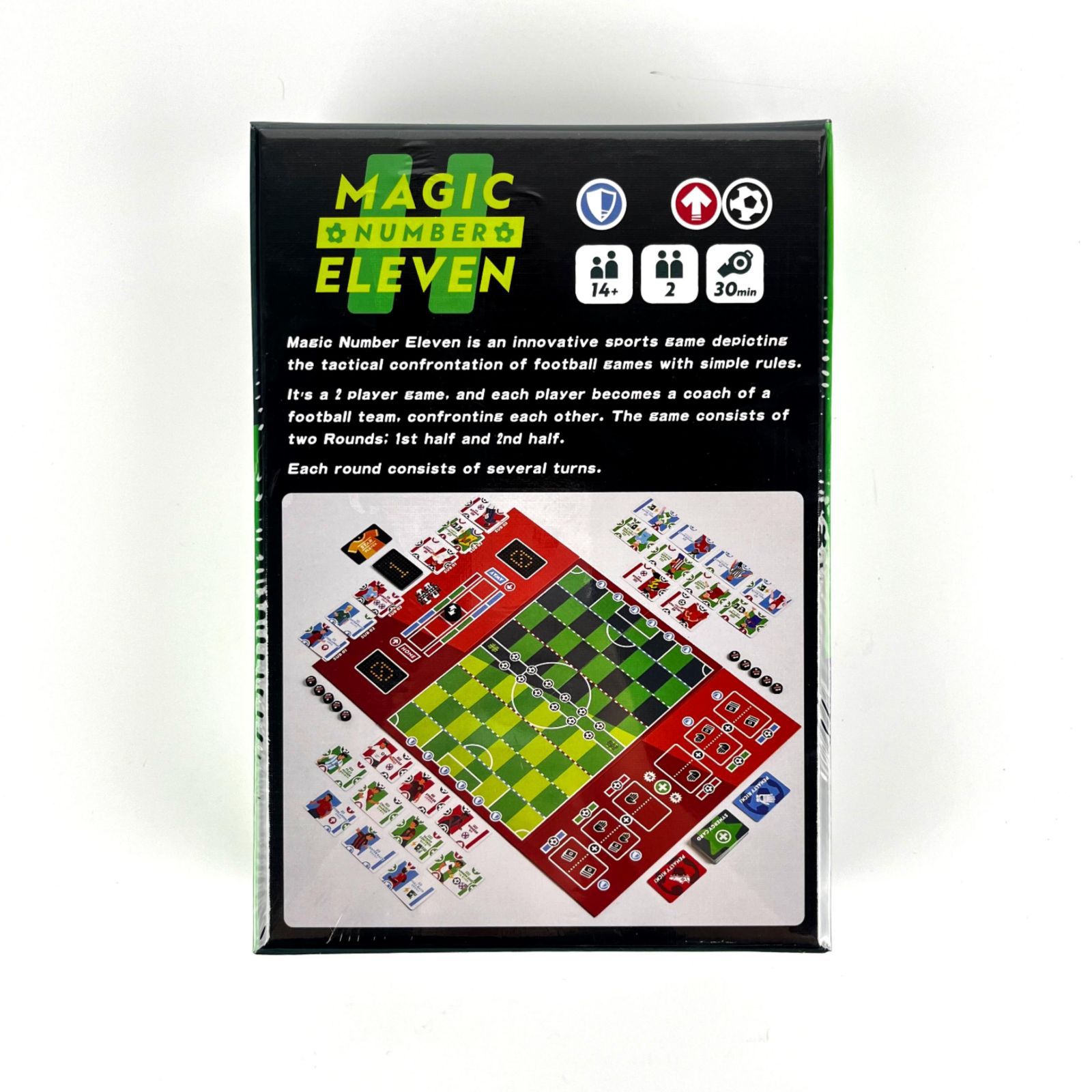 Magic Number Eleven Two-Player Football Card Game product view 3