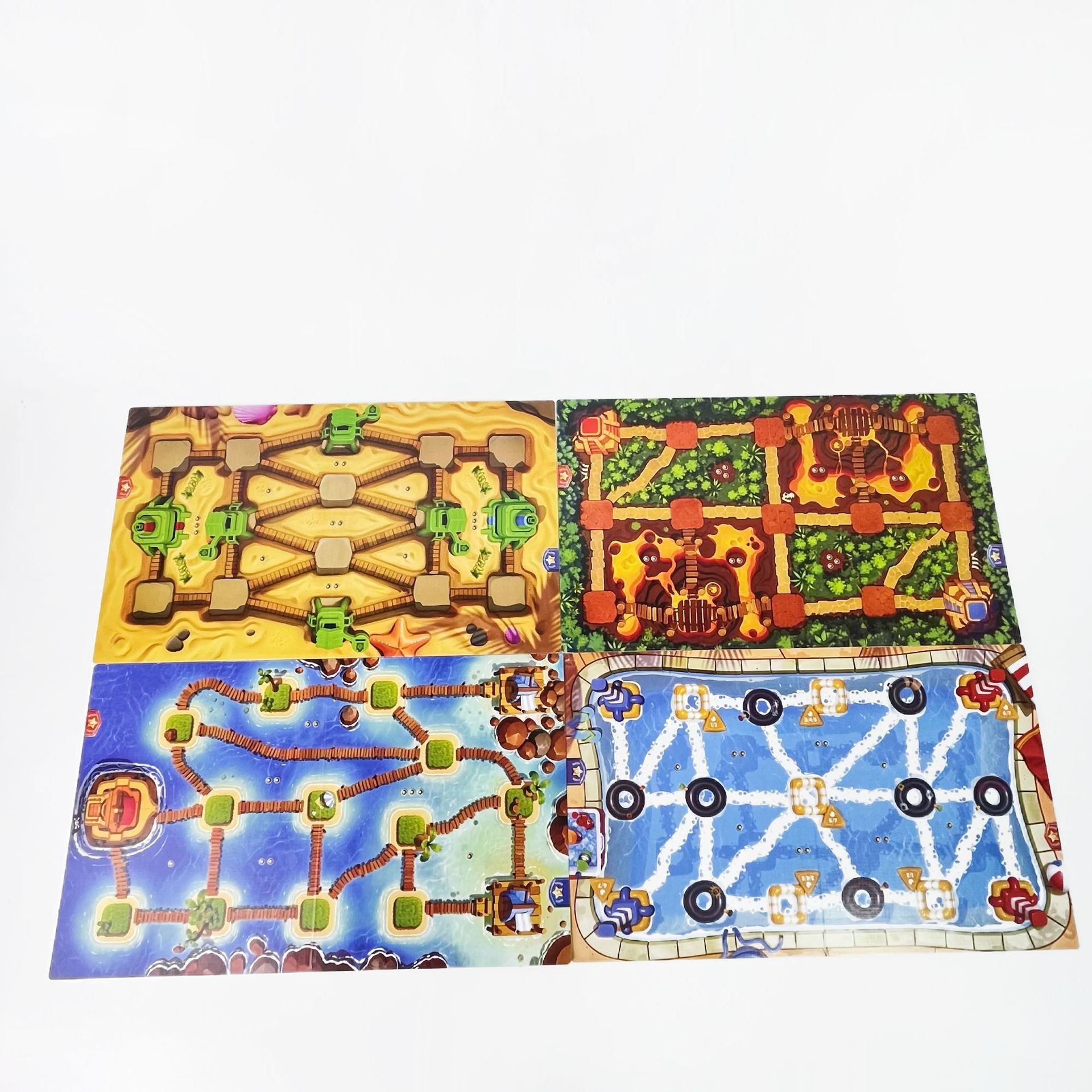 Toy Battle Bilingual Two-Player Strategy Game