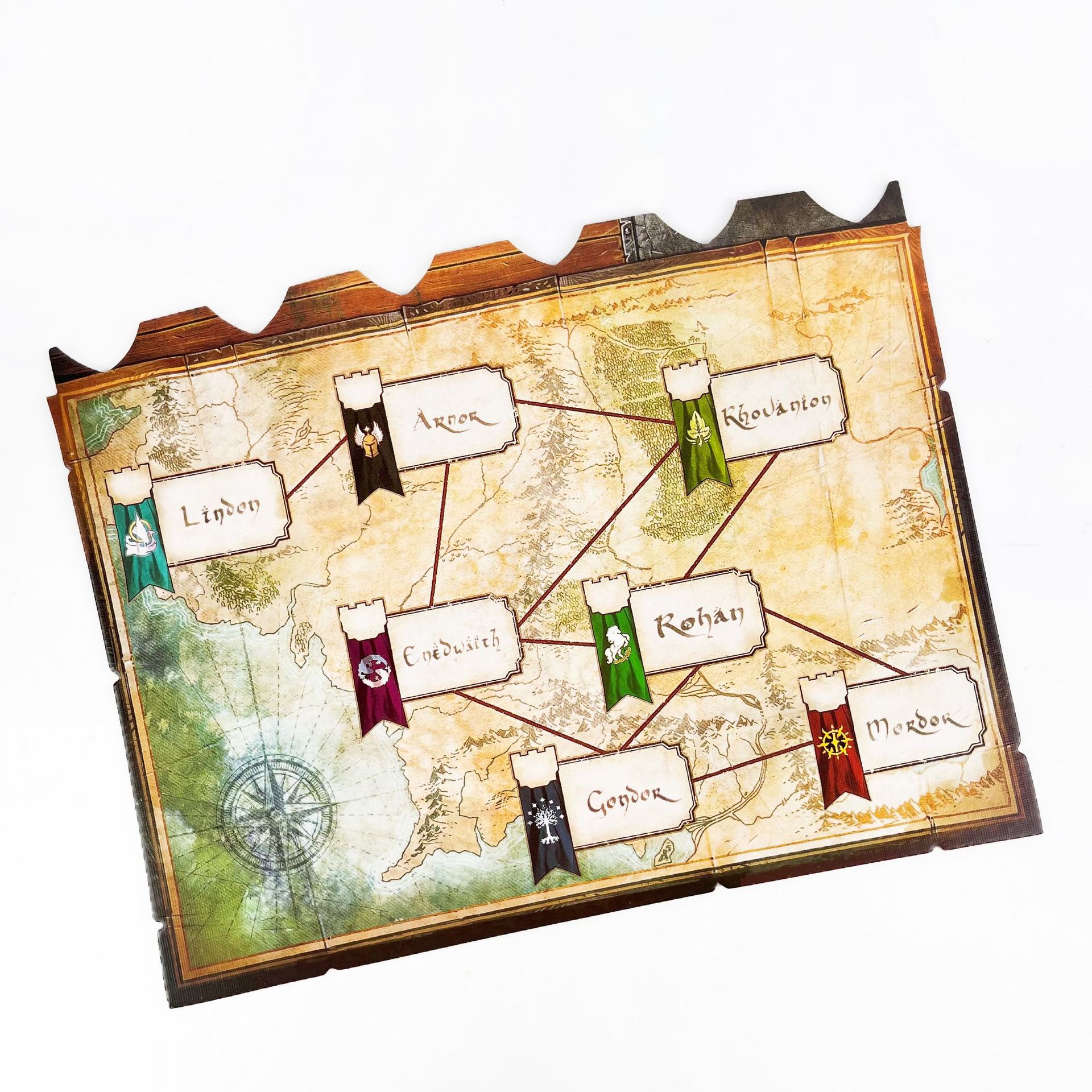 The Lord of the Rings Duel for Middle-earth English Board Game product view 2