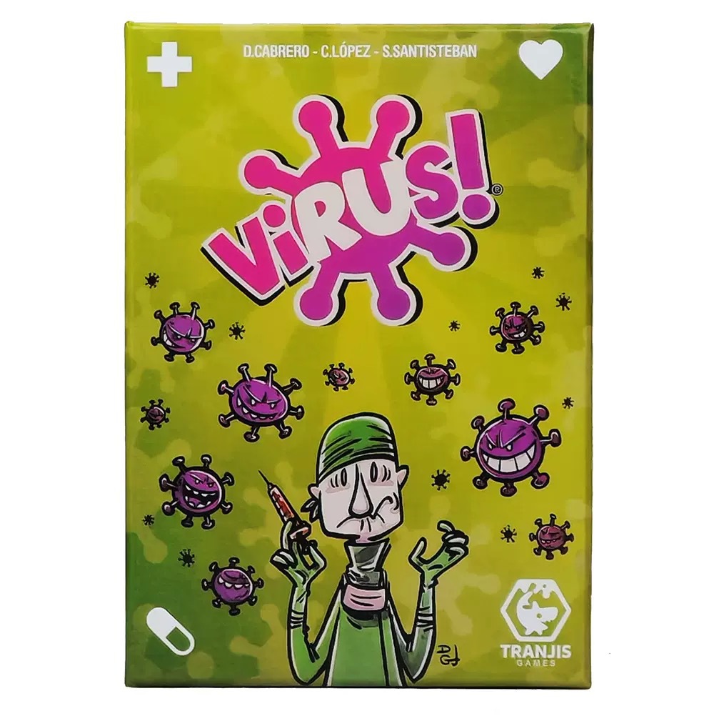 VIRUS! and Spanish-Language Party Card Games – 24 Options – VIRUS! Original – Spanish