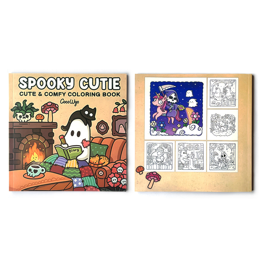 Spooky Cutie Children's Coloring Book product view 5