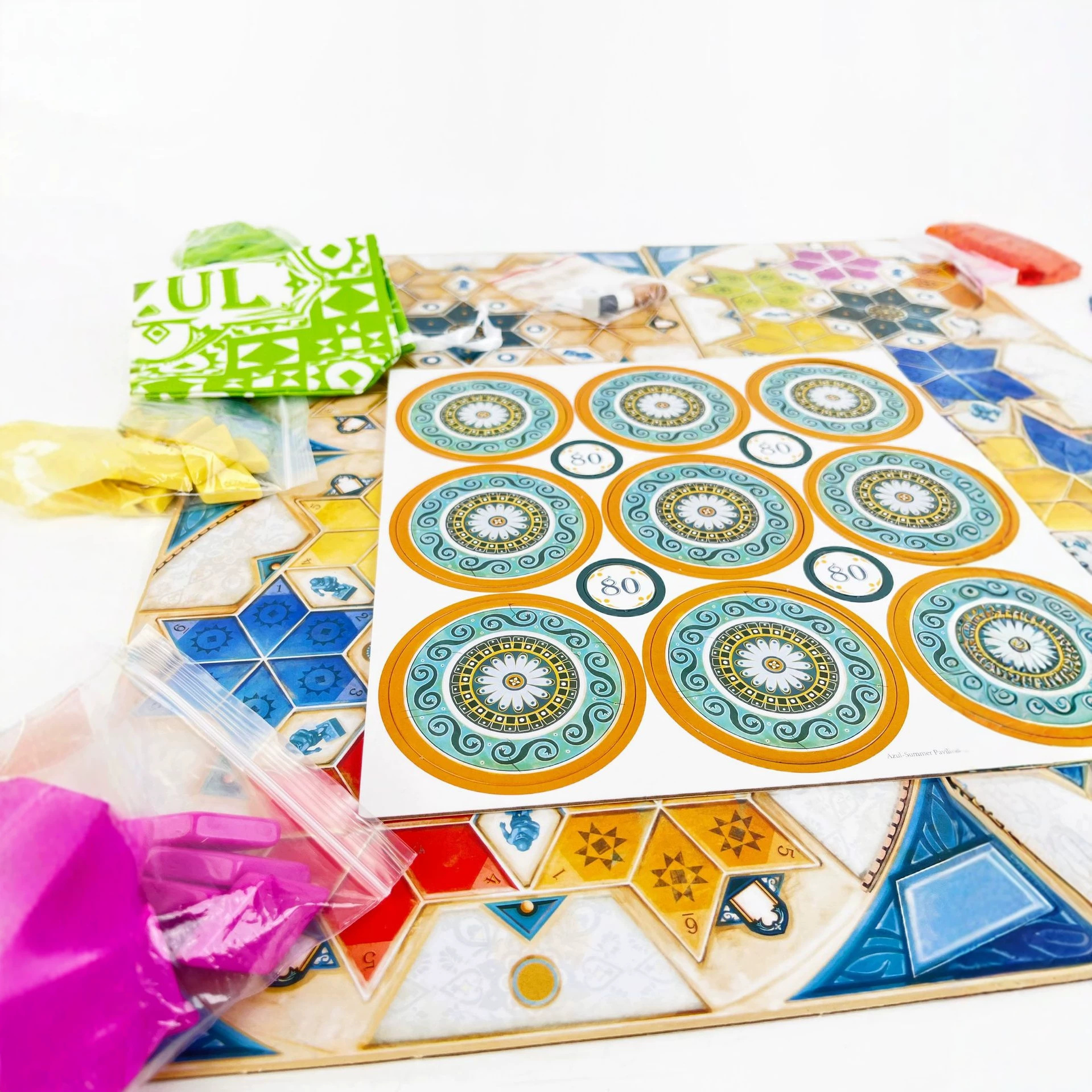 Azul Summer Pavilion Bilingual Tile Board Game product view 2