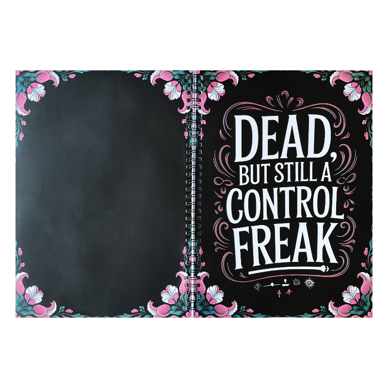 Dead, But Still a Control Freak End-of-Life Planning Binder product view 5
