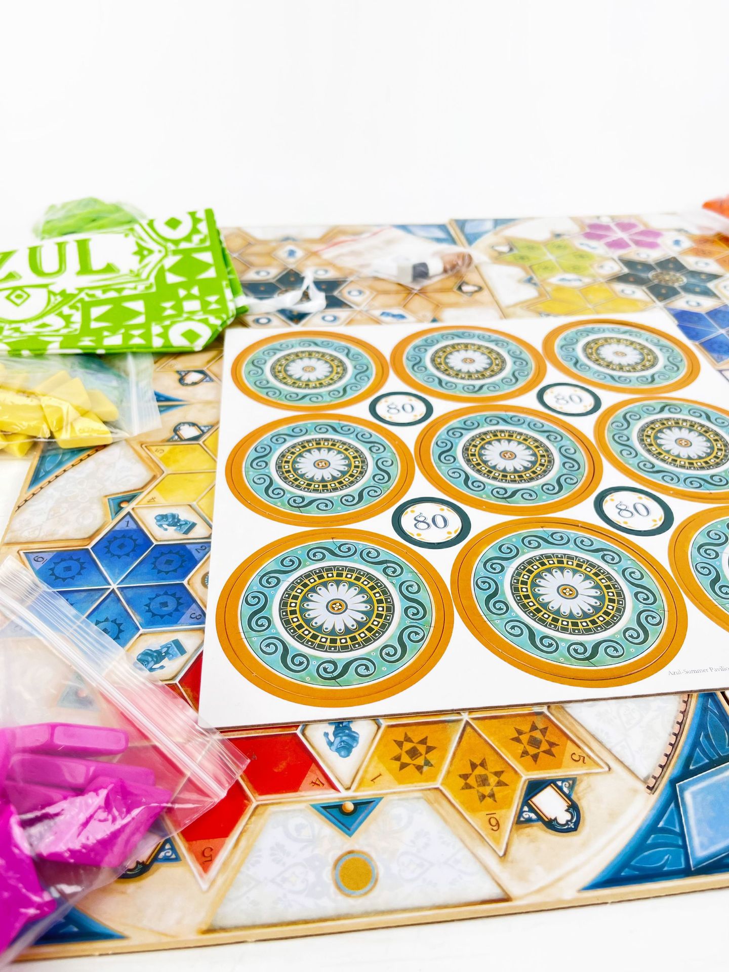 Azul Summer Pavilion Bilingual Tile Board Game product view 3