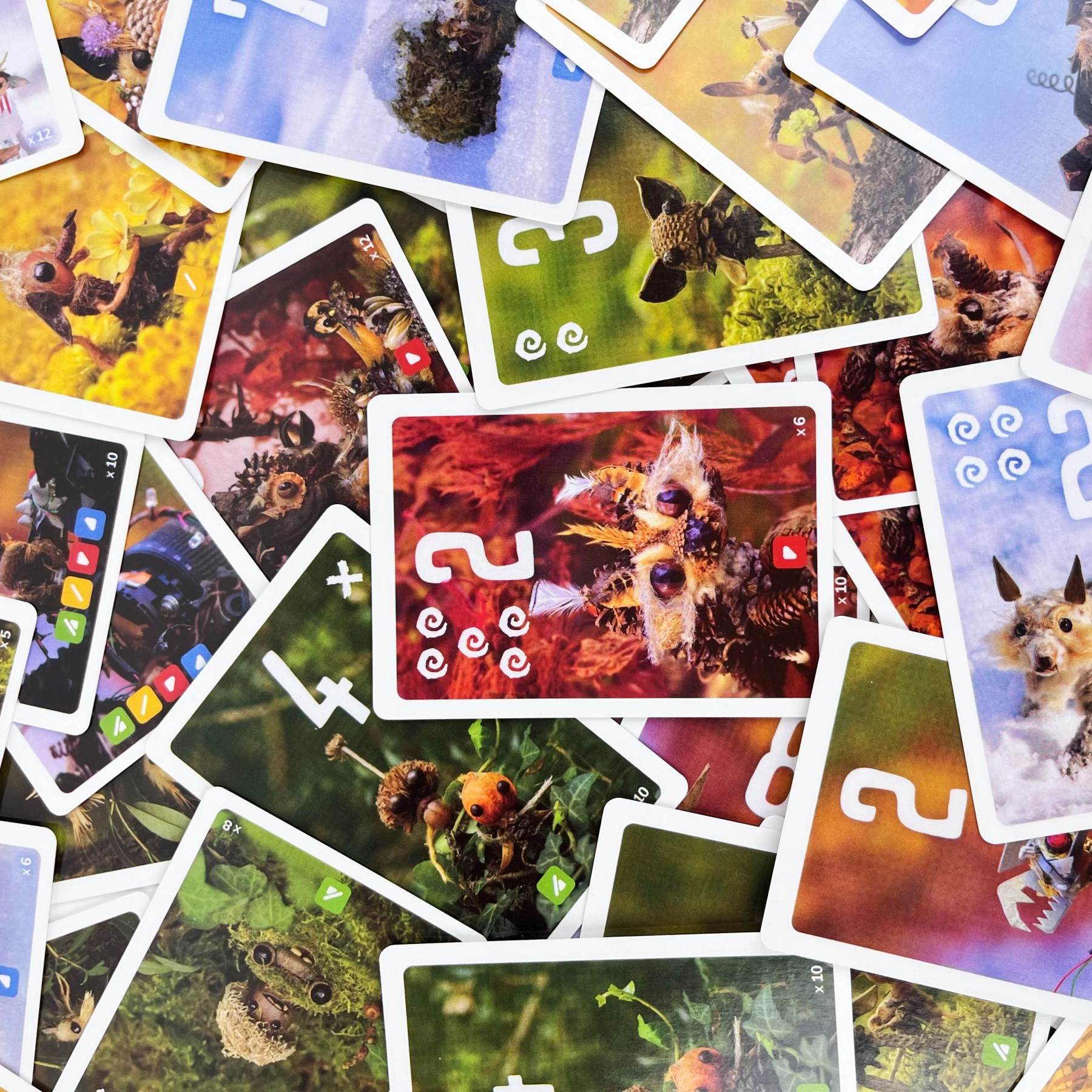 Pixies Bilingual Family Strategy Card Game product view 3