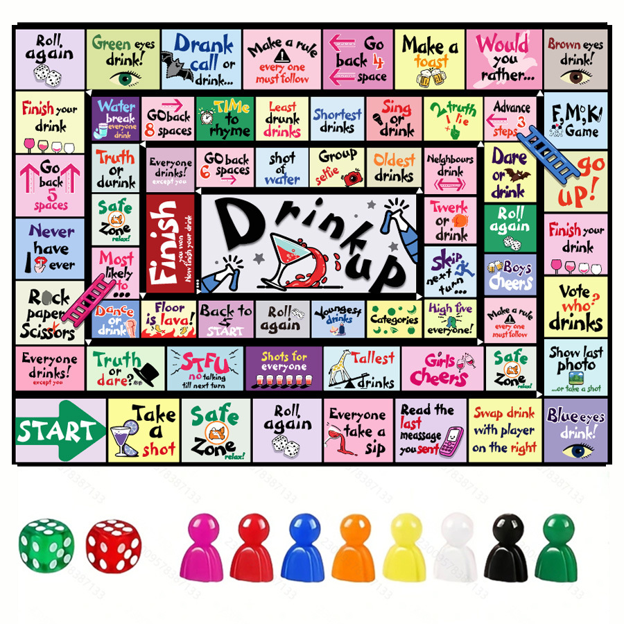 Couples Drinking Board Game product view 4