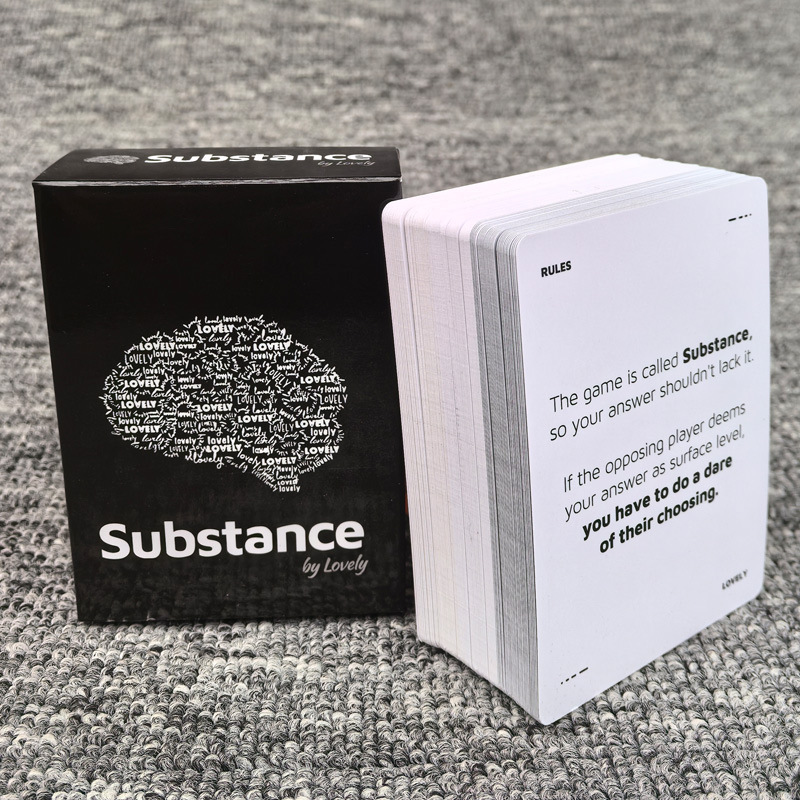 Substance by Lovely Meaningful Conversation Card Game product view 4