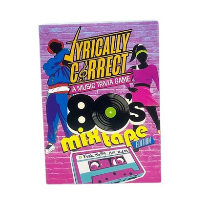 Lyrically Correct Mixtape Edition Music Trivia Card Game product view 2
