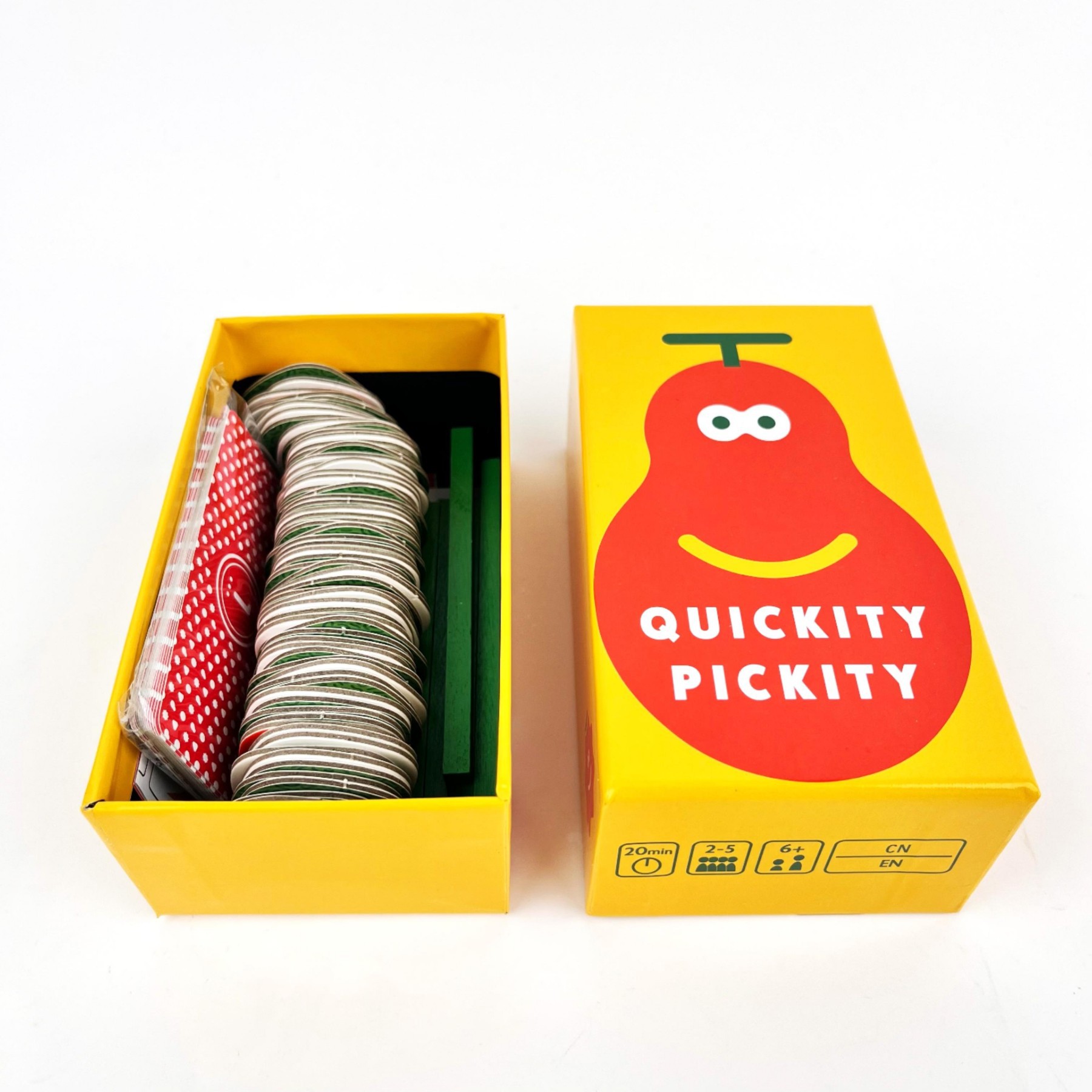 Quickity Pickity Bilingual Family Card Game
