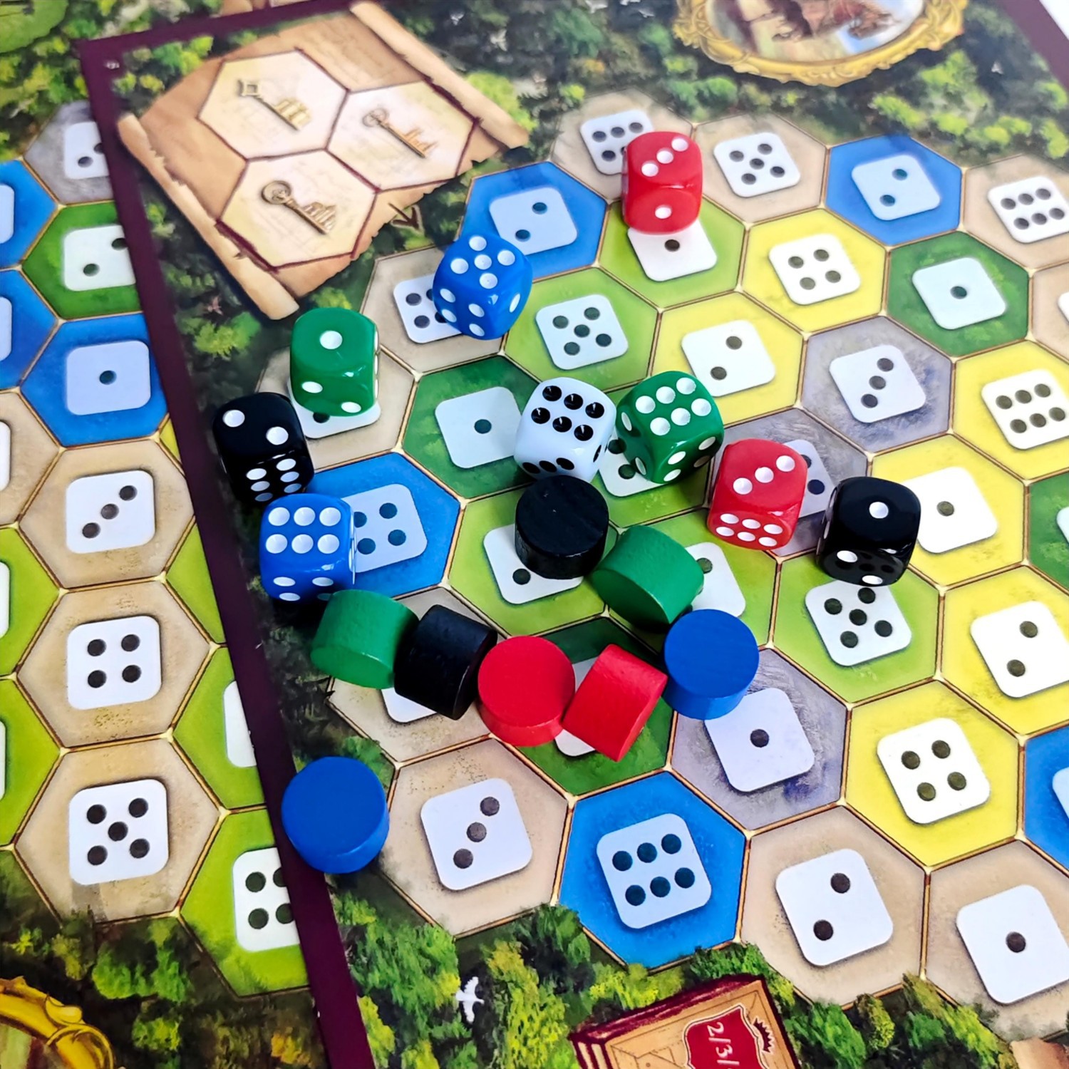 The Castles of Burgundy Deluxe English Board Game product view 3