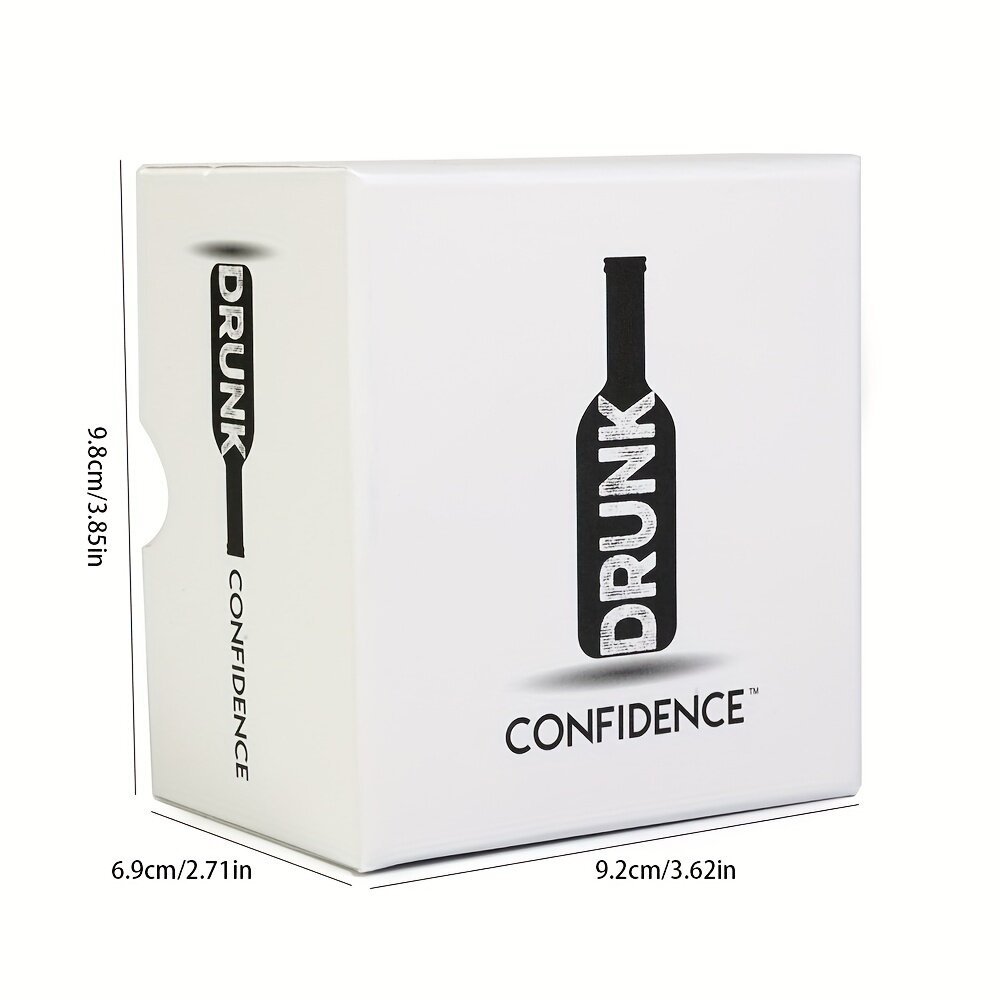 Drunk Confidence Couples Drinking Party Card Game product view 2