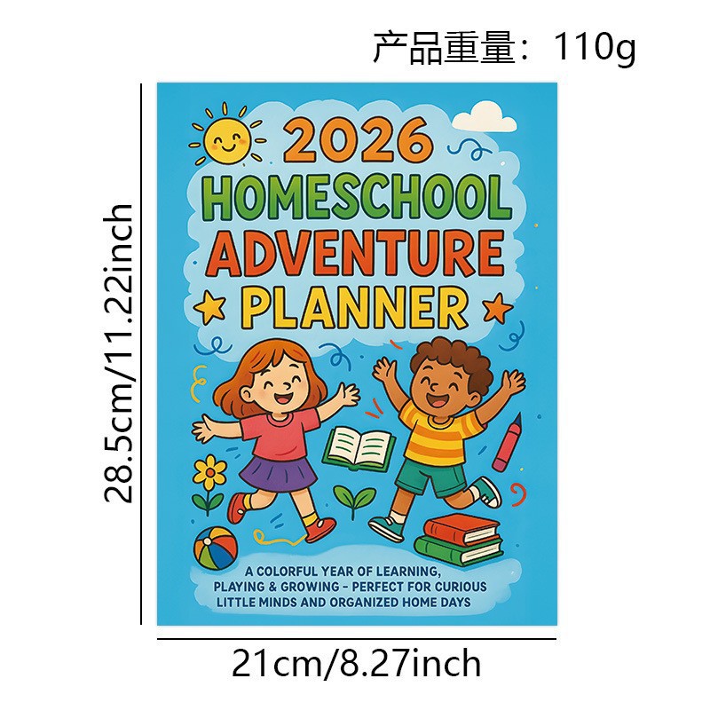 Assorted Guided Planners, Journals and Wellness Workbooks – 74 Options – 2026 Homeschool Adventure Planner