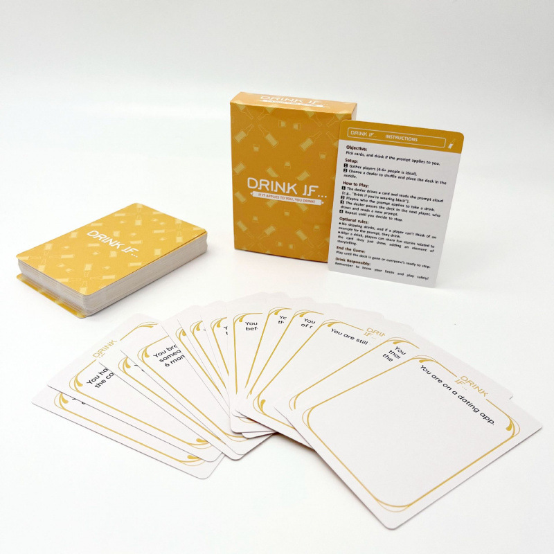 Assorted Adult Party and Drinking Card Games – 11 Options – Drink If