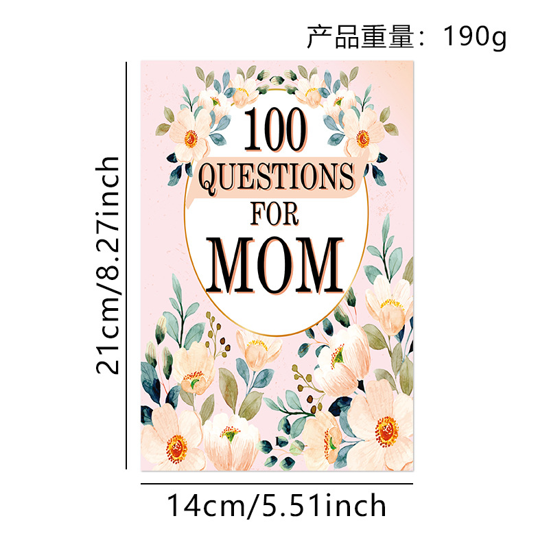 100 Questions for Mom Guided Family Journal product view 2