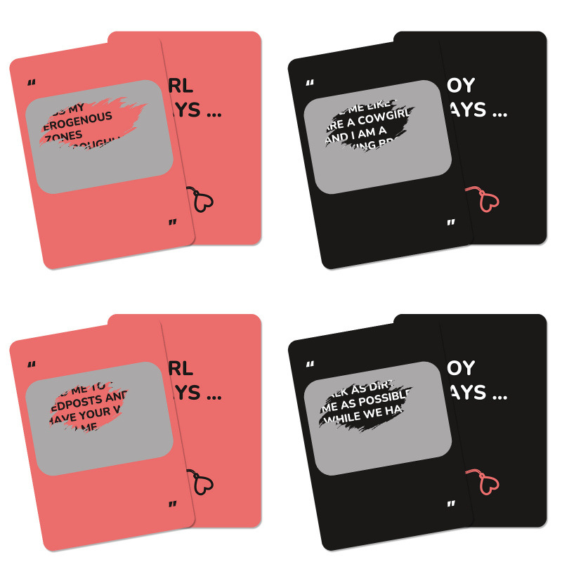 Fun Commands 46-Card Couples Scratch-Off Challenge Game product view 2