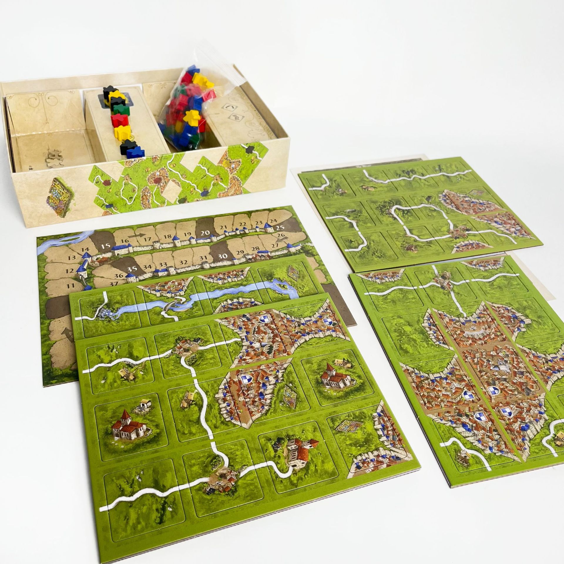 Carcassonne 3.0 English Board Game with Mini Expansions product view 2