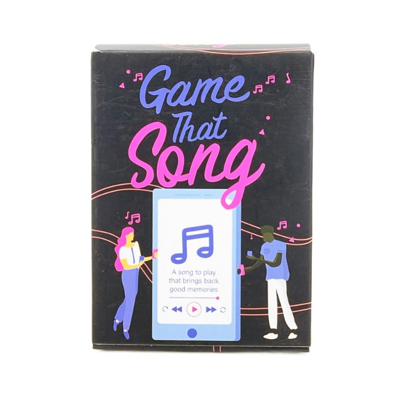 Game That Song Music Party Card Game – Black Edition product view 4
