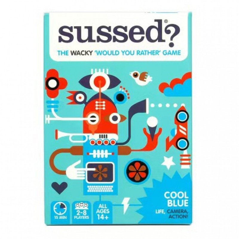 Splurt! and Assorted English Party Card Games – 10 Options – Sussed?