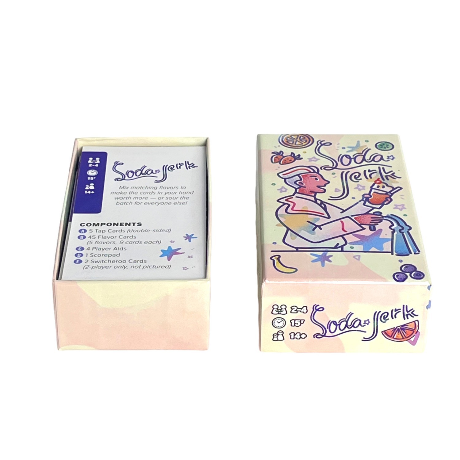 Soda Jerk Bilingual Family Card Game