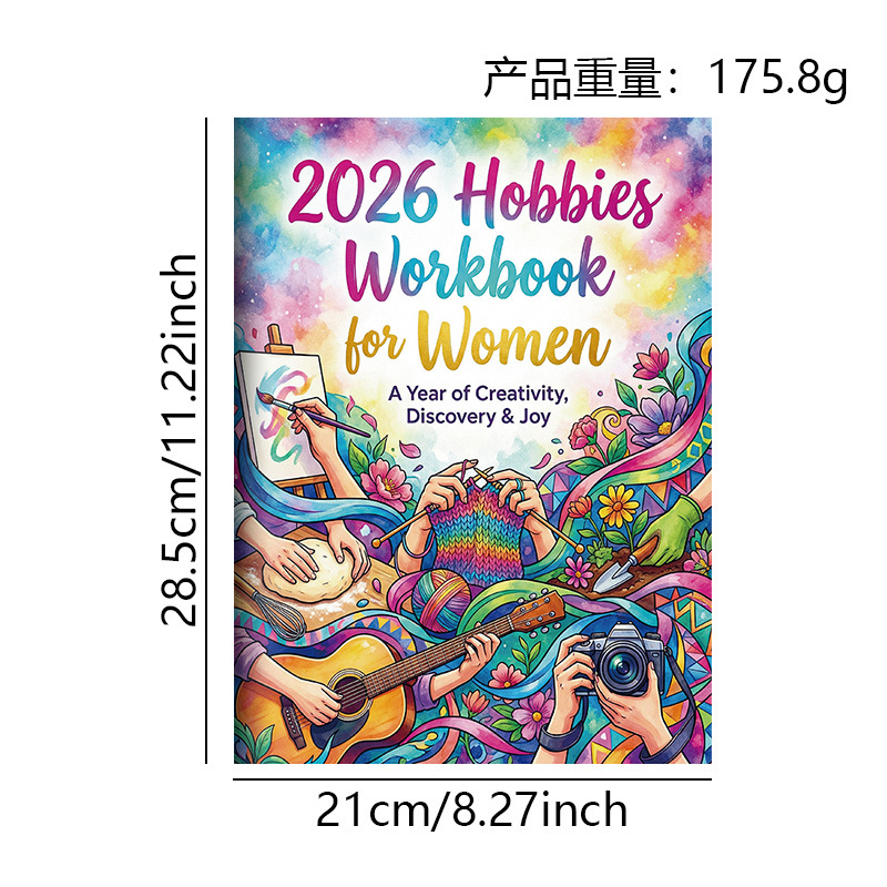 2026 Hobbies Workbook for Women product view 2