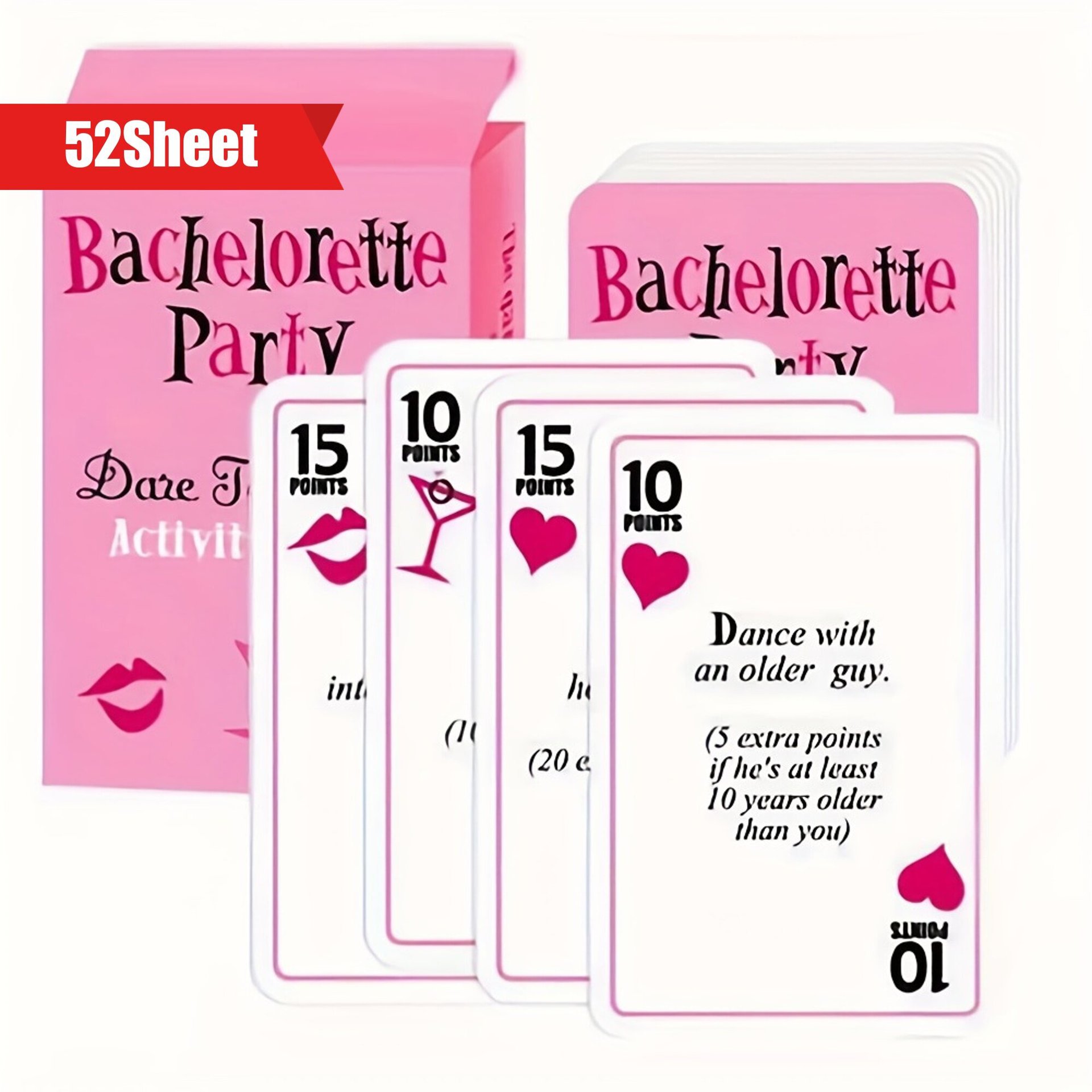 Bachelorette Party Dare Cards product view 2
