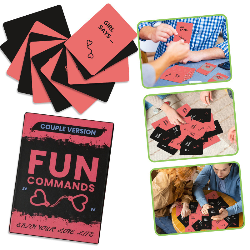 Fun Commands 46-Card Couples Scratch-Off Challenge Game product view 4