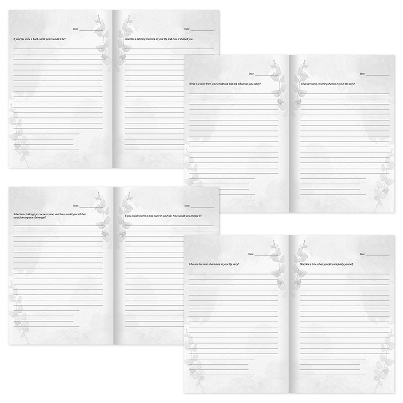 230 Narrative Therapy Prompts Workbook product view 4